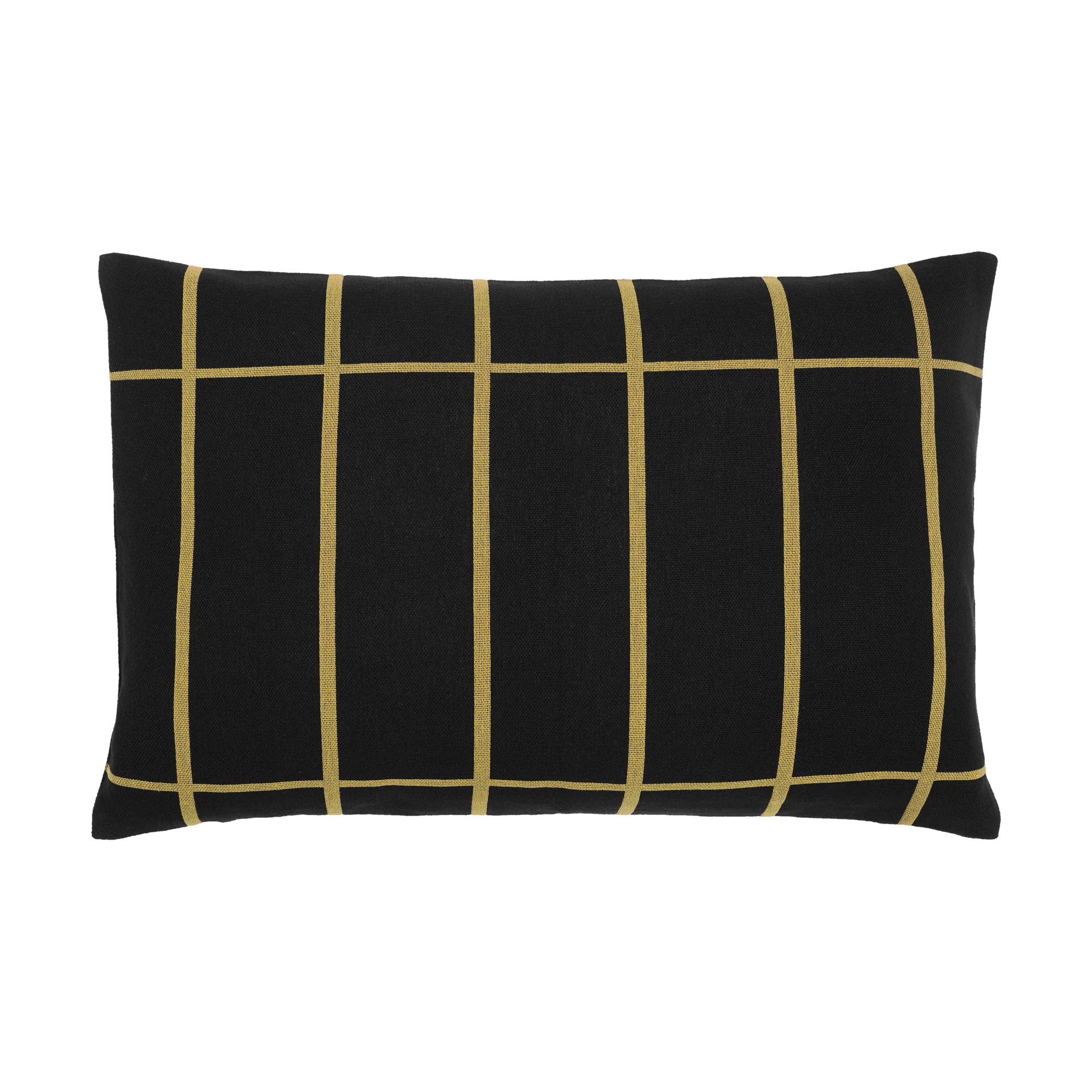 Tiiliskivi kussenhoes 40x60 cm, Caviar-gold Marimekko