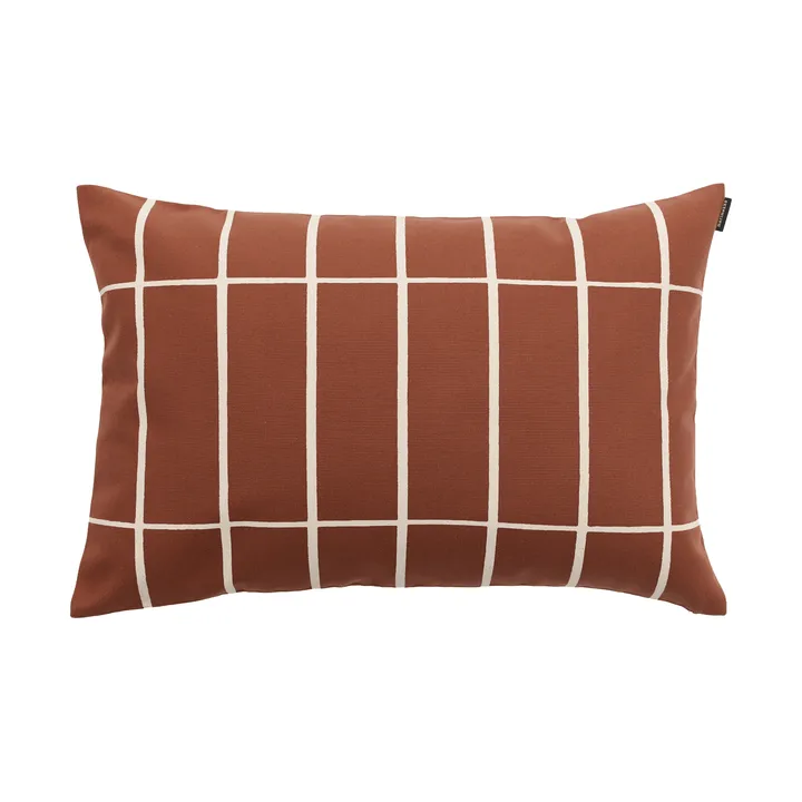 Tiiliskivi kussenhoes 40x60 cm - Off white-chestnut - Marimekko