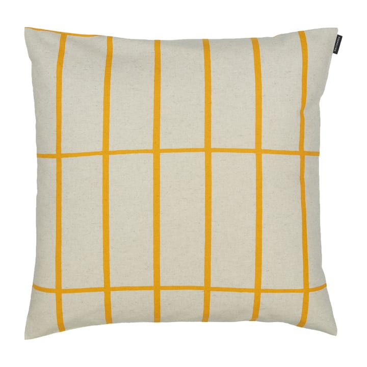 Tiiliskivi kussenhoes 50x50 cm - Linnen-geel - Marimekko