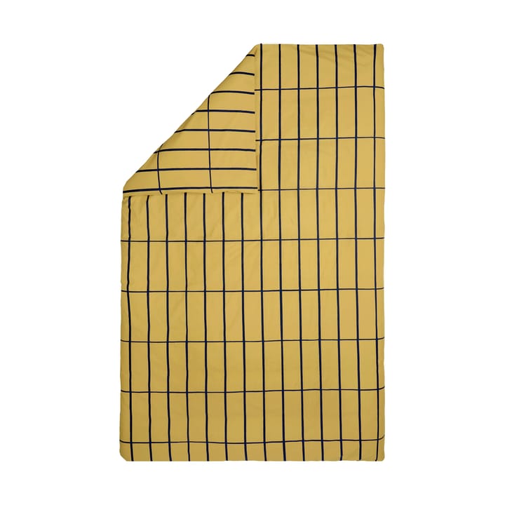 Tiiliskivi kussensloop 150x210 cm - Ochre-black - Marimekko