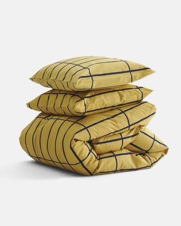 Tiiliskivi kussensloop 150x210 cm - Ochre-black - Marimekko