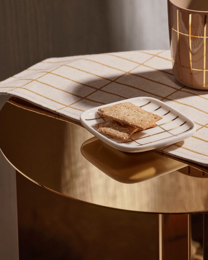 Tiiliskivi mok 25 cl - Beige-goud - Marimekko