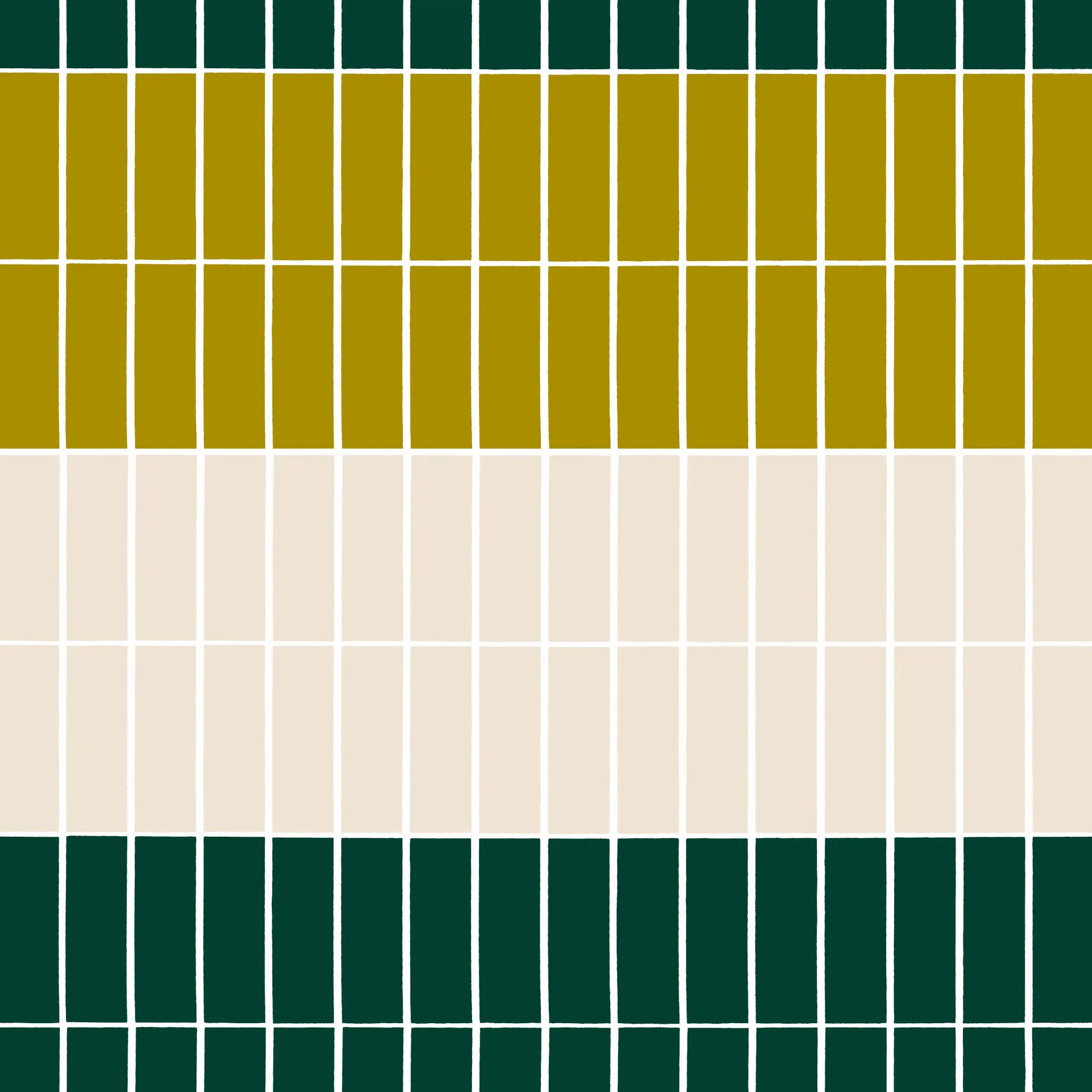 Tiiliskivi stof, Beige-groen Marimekko