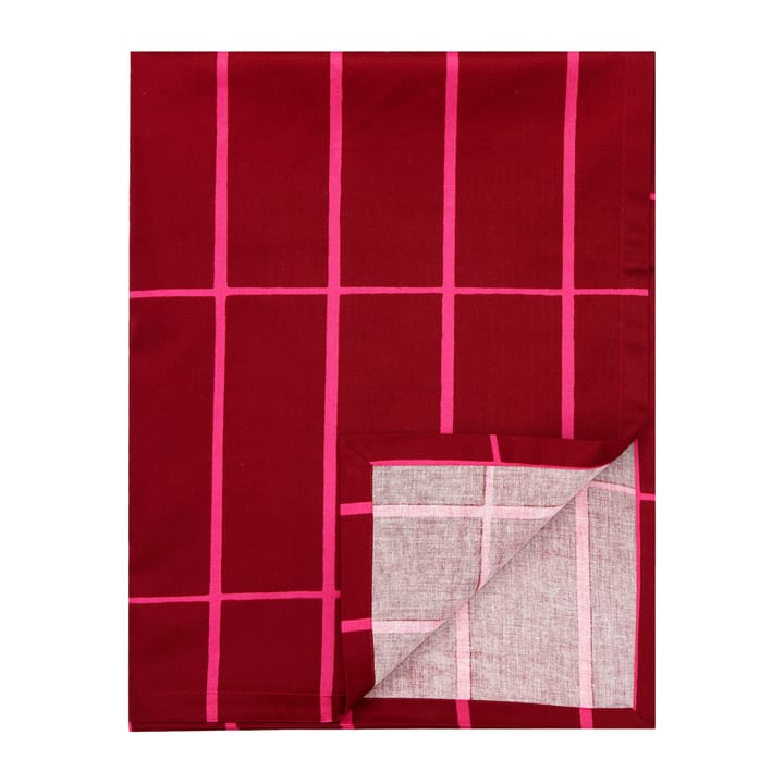 Tiiliskivi tafelkleed 140x280 cm, Rood-roze Marimekko