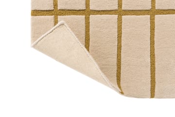 Tiiliskivi wollen vloerkleed - Bronze Yellow, 250x350 cm - Marimekko