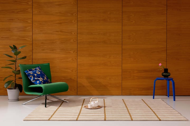 Tiiliskivi wollen vloerkleed, Bronze Yellow, 250x350 cm Marimekko