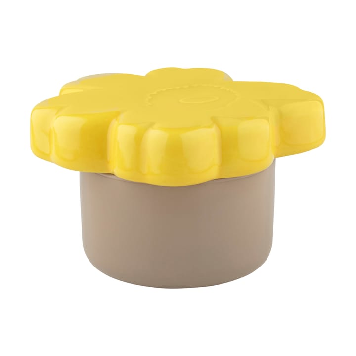 Unikko 60-jarig jubileum pot Ø19x11 cm, Terra-spring yellow Marimekko