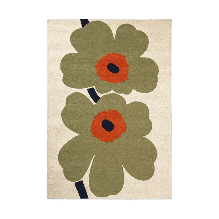 Unikko anniversary vloerkleed outdoor - Dusty green, 200x280 cm - Marimekko