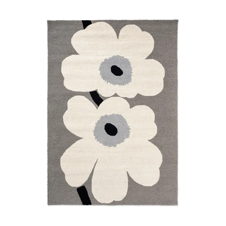 Unikko anniversary vloerkleed outdoor - Grey, 140x200 cm - Marimekko