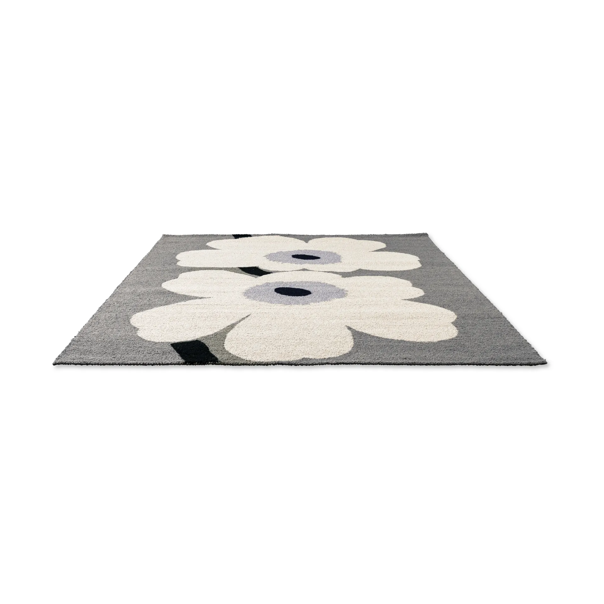 Unikko anniversary vloerkleed outdoor, Grey, 250x350 cm Marimekko