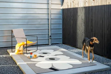 Unikko anniversary vloerkleed outdoor - Grey, 250x350 cm - Marimekko