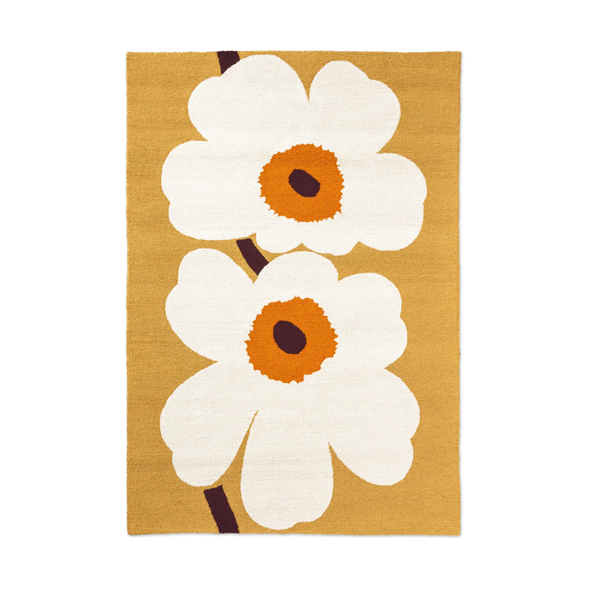 Unikko anniversary vloerkleed outdoor, Honey, 200x280 cm Marimekko