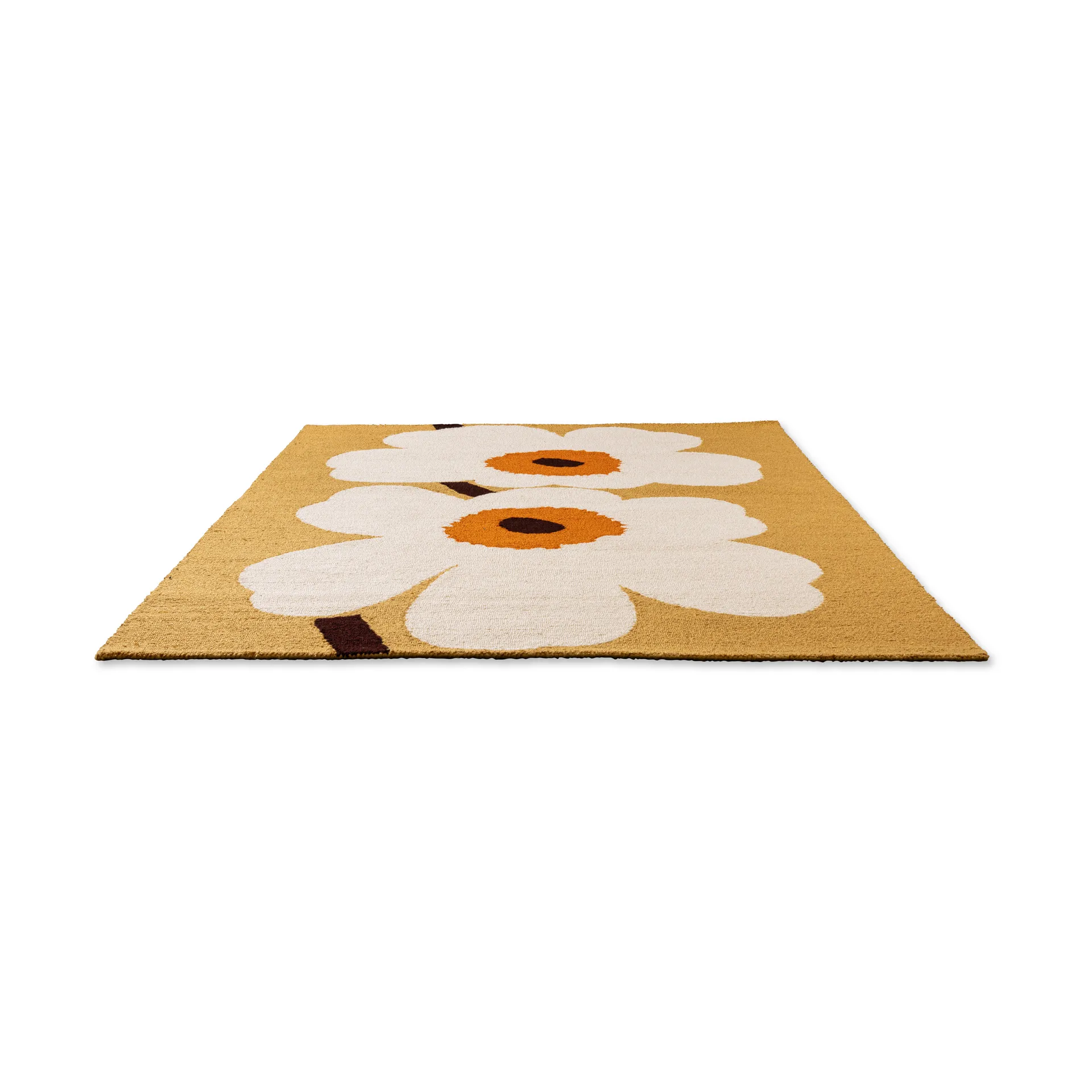 Unikko anniversary vloerkleed outdoor, Honey, 200x280 cm Marimekko
