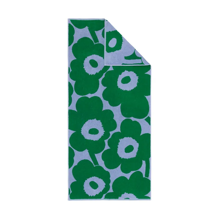 Unikko badhanddoek 70x150 cm - Light blue-green - Marimekko