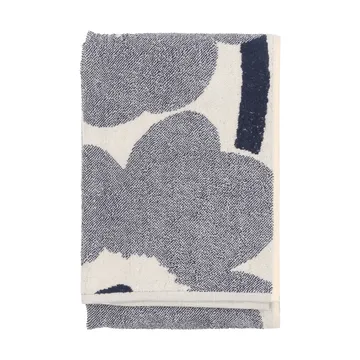 Unikko badhanddoek 70x150 cm - Off white-blueberry - Marimekko