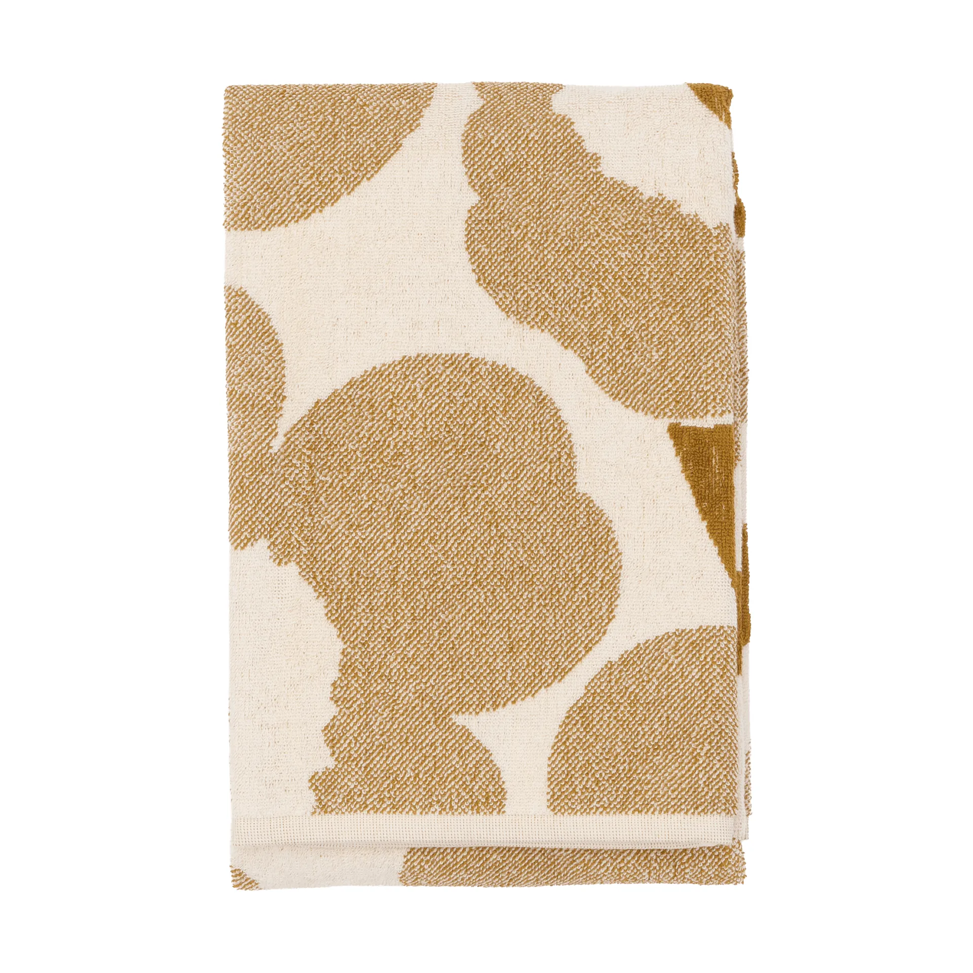 Unikko badhanddoek 70x150 cm, Off white-brons Marimekko
