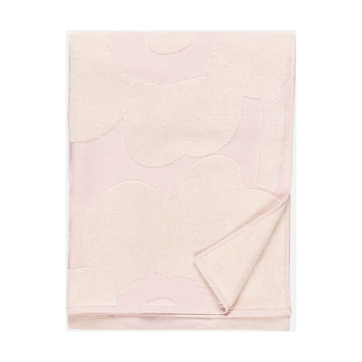 Unikko badhanddoek 70x150 cm, White-light pink Marimekko