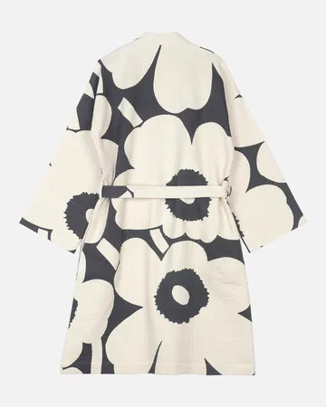 Unikko badjas - Charcoal-off white, S - Marimekko