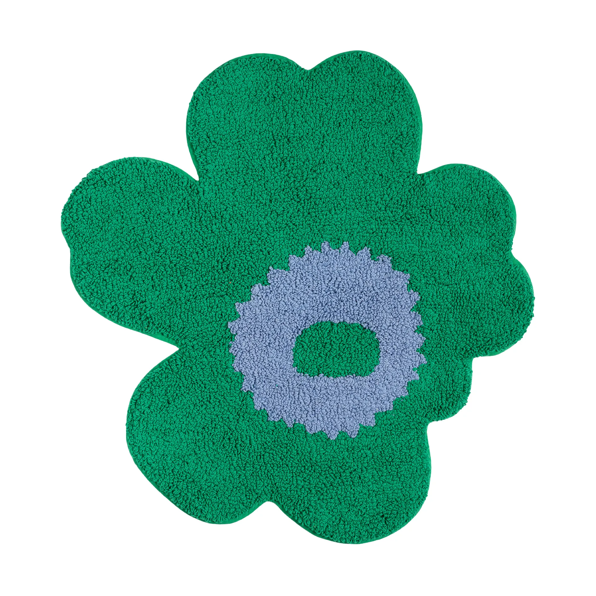 Unikko badmat 73x74 cm, Green-light blue Marimekko