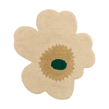Unikko badmat 73x74 cm - Hay-sand-emerald - Marimekko