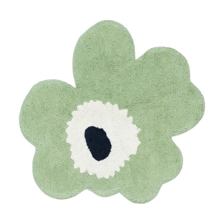 Unikko badmat 73x74 cm - Sage-off white - Marimekko