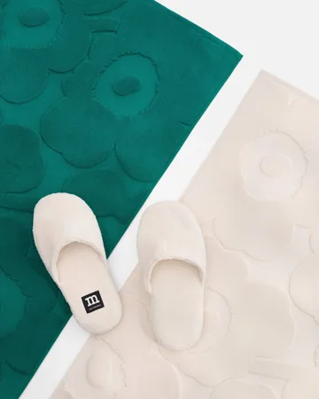Unikko badmatje - Emerald - Marimekko