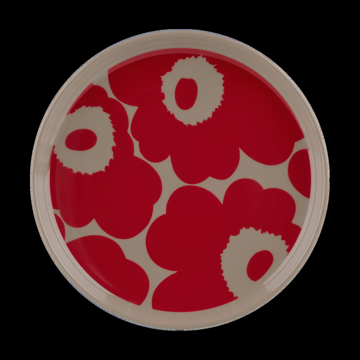 Marimekko Unikko bord Ø13,5 cm Terra-red