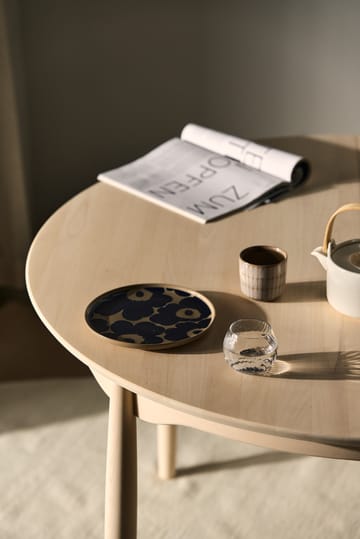 Unikko bord Ø20 cm - Terra-donkerblauw - Marimekko