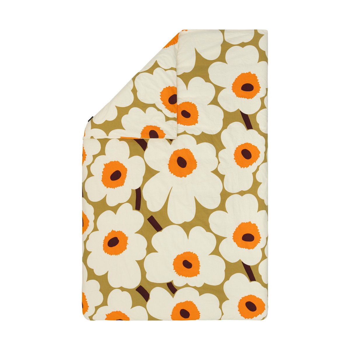 Marimekko Unikko dekbedovertrek 150x210 cm Beige | Scandinavisch Interieur | Dekbedovertrekken | Beige
