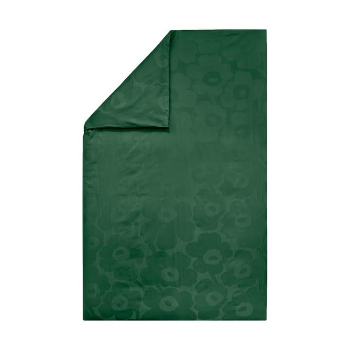 Unikko dekbedovertrek 150x210 cm - Dark green-green - Marimekko