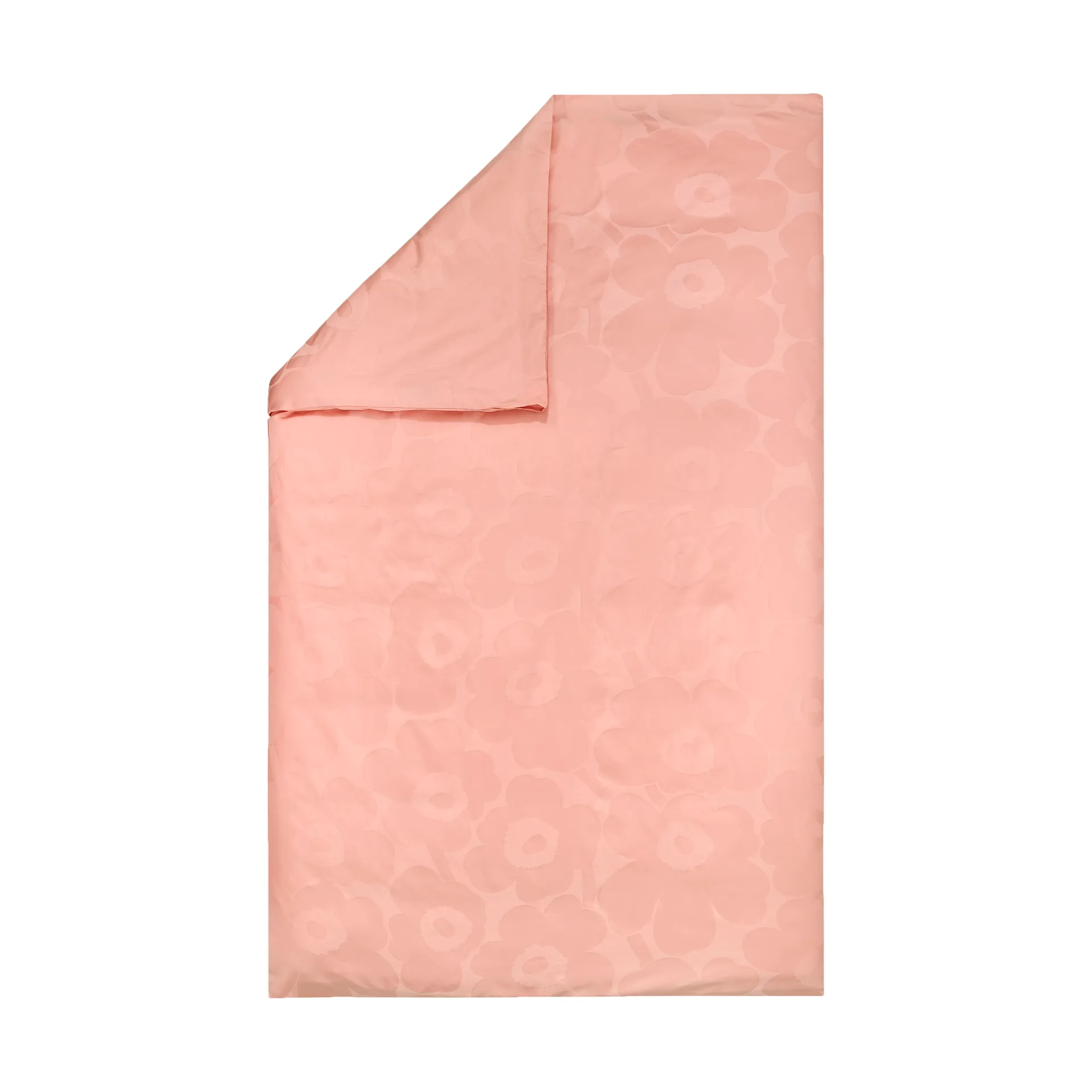 Unikko dekbedovertrek 150x210 cm, Pink-powder Marimekko