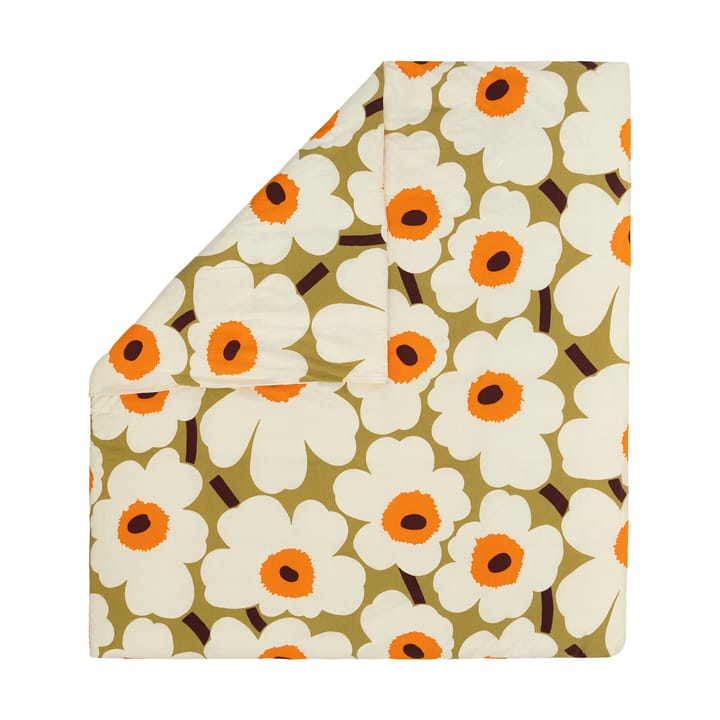 Unikko dekbedovertrek 220x240 cm - Beige - Marimekko