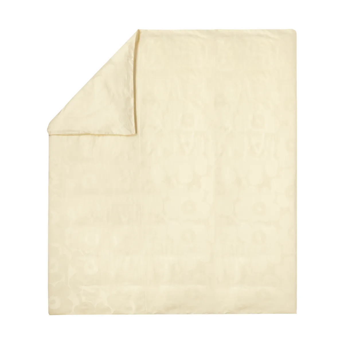 Marimekko Unikko dekbedovertrek 220x240 cm Butter yellow