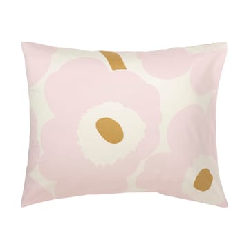Unikko dekbedovertrekset 150x210 cm + 50x60 cm - White-light pink-beige - Marimekko
