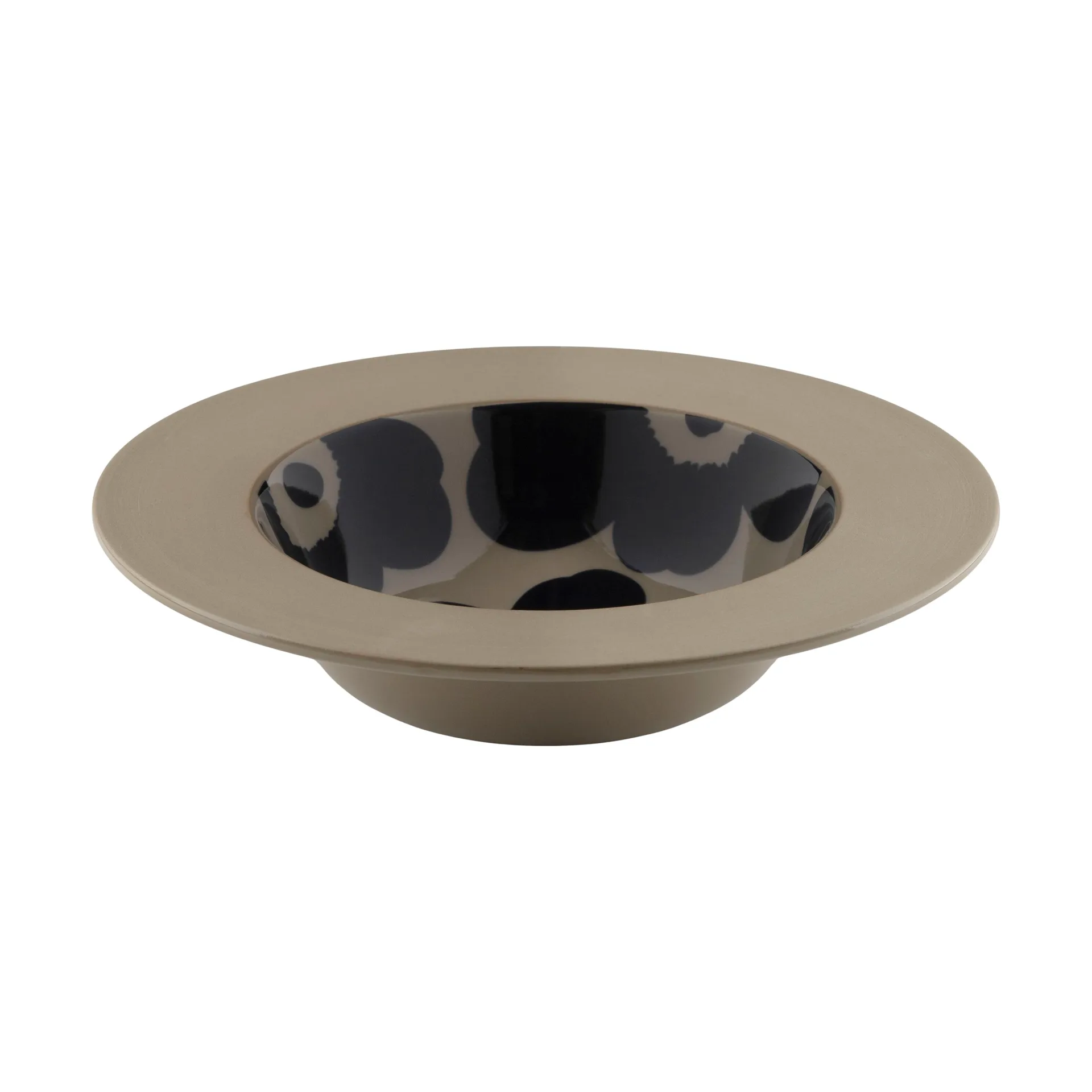 Unikko diep bord Ø20 cm, Terra-dark blue Marimekko