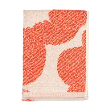 Unikko gastenhanddoek 32x50 cm - Off white-orange red - Marimekko