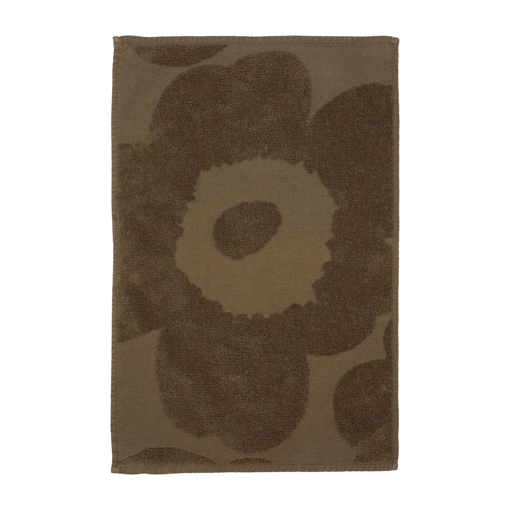 Unikko gastenhanddoek 50x30 cm, dark sand Marimekko