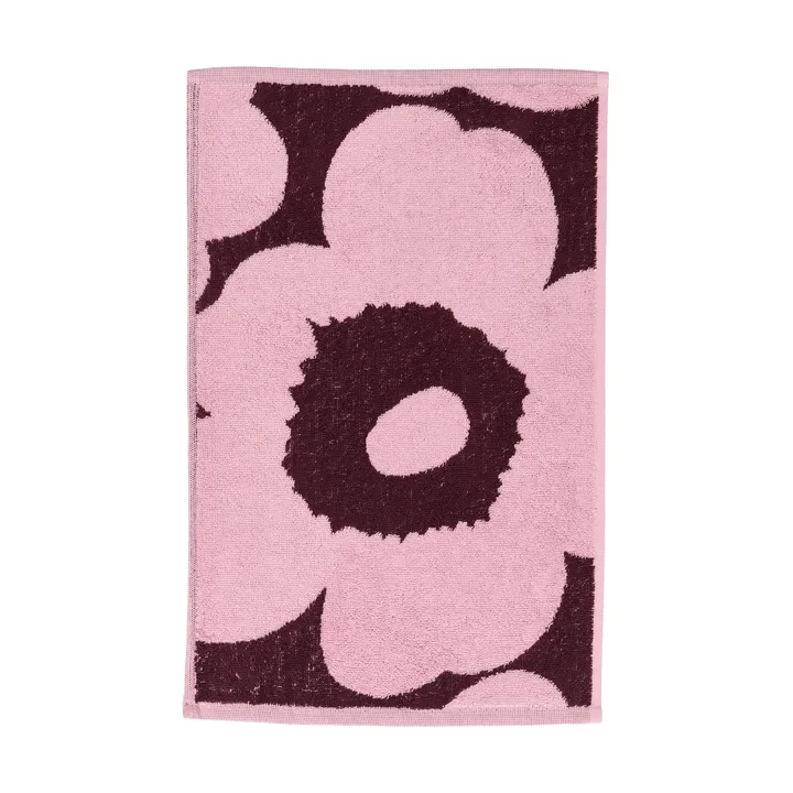 Unikko gastenhanddoek 50x30 cm - Plum-pink - Marimekko