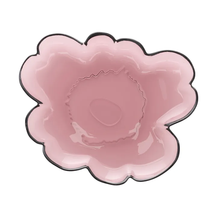 Unikko glazen bord 20 cm - heide - Marimekko