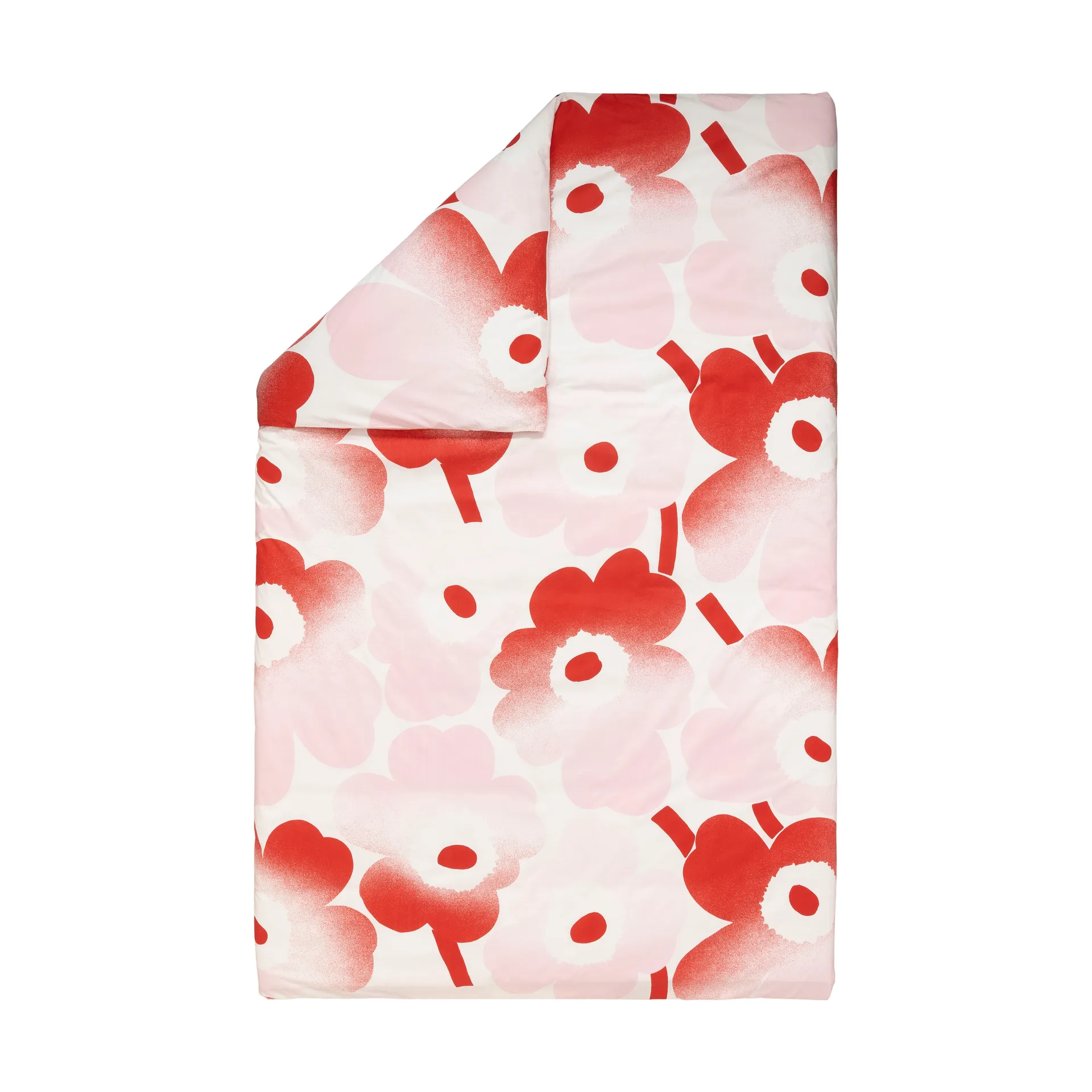 Unikko Häivähdys beddengoedset 150x210 cm, 50x60 cm, Roze Marimekko