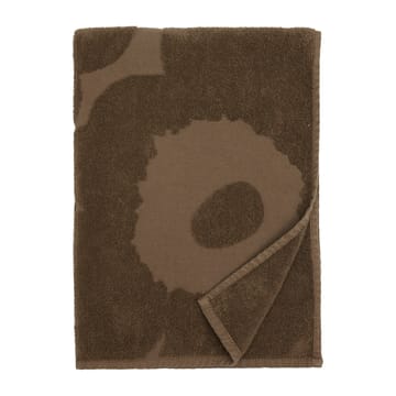 Unikko handdoek 47x70 cm - dark sand - Marimekko