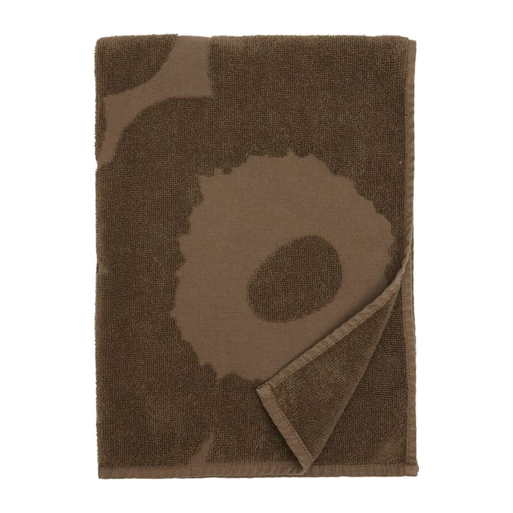Unikko handdoek 47x70 cm - dark sand - Marimekko