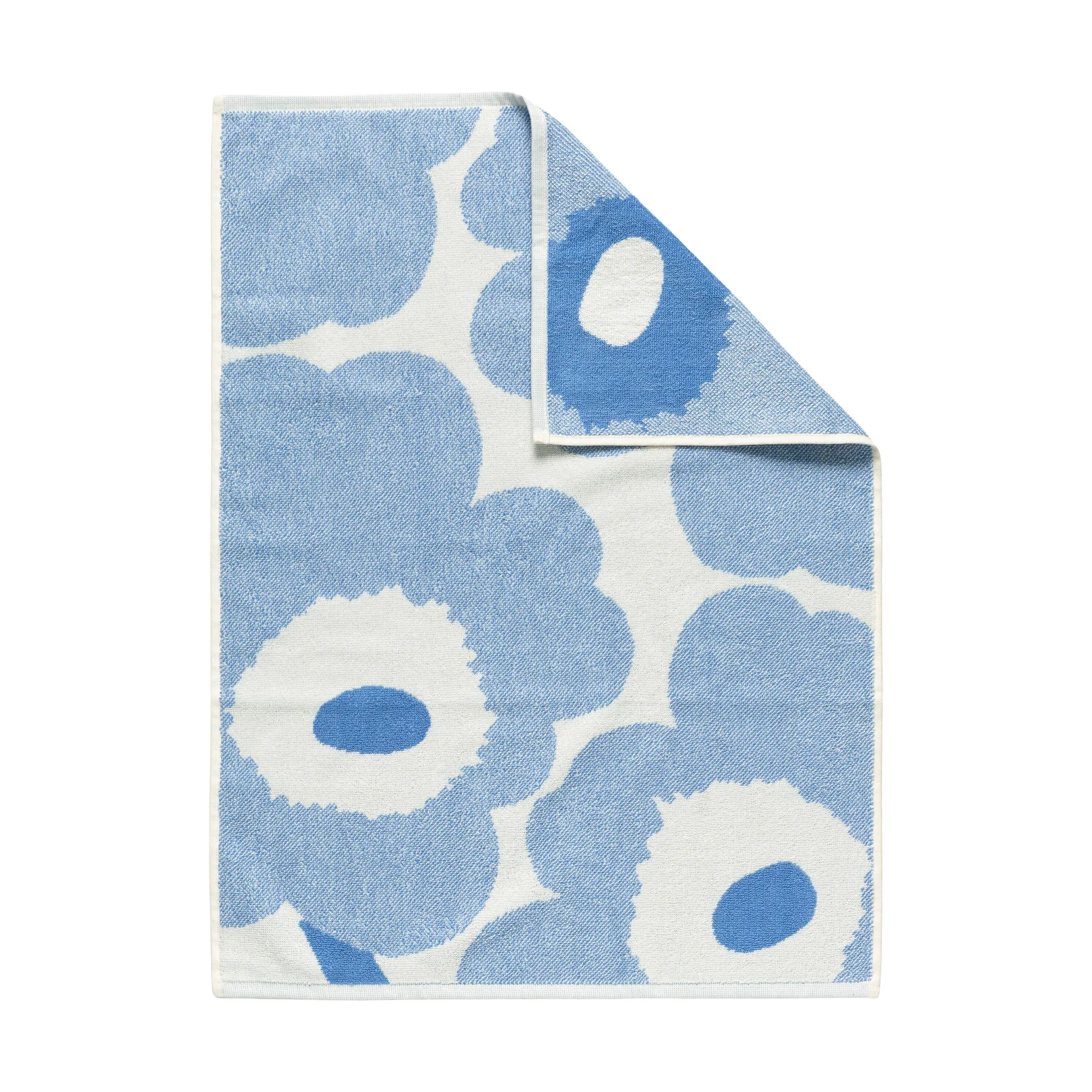 Unikko handdoek 50x70 cm, Blauw Marimekko