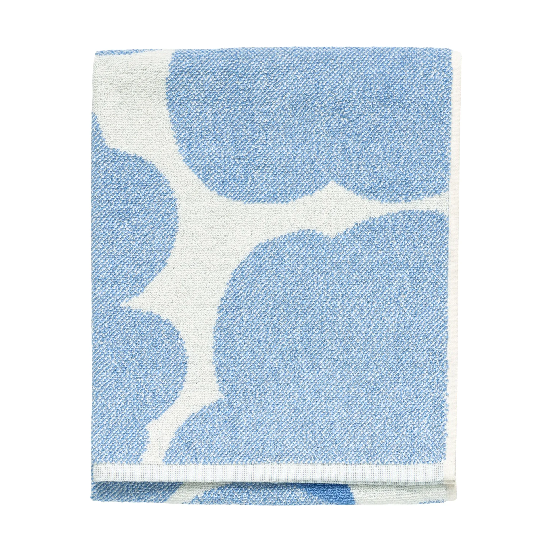 Unikko handdoek 50x70 cm, Blauw Marimekko