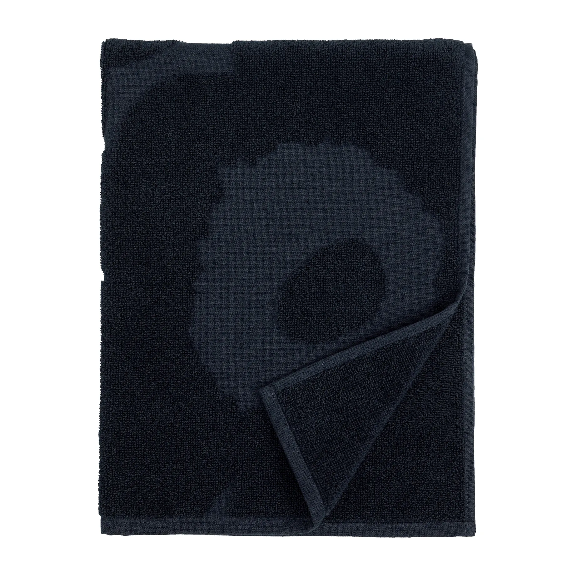Unikko handdoek 50x70 cm, Donkerblauw Marimekko