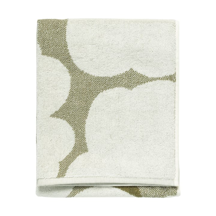 Unikko handdoek 50x70 cm - Groen umber-crème - Marimekko