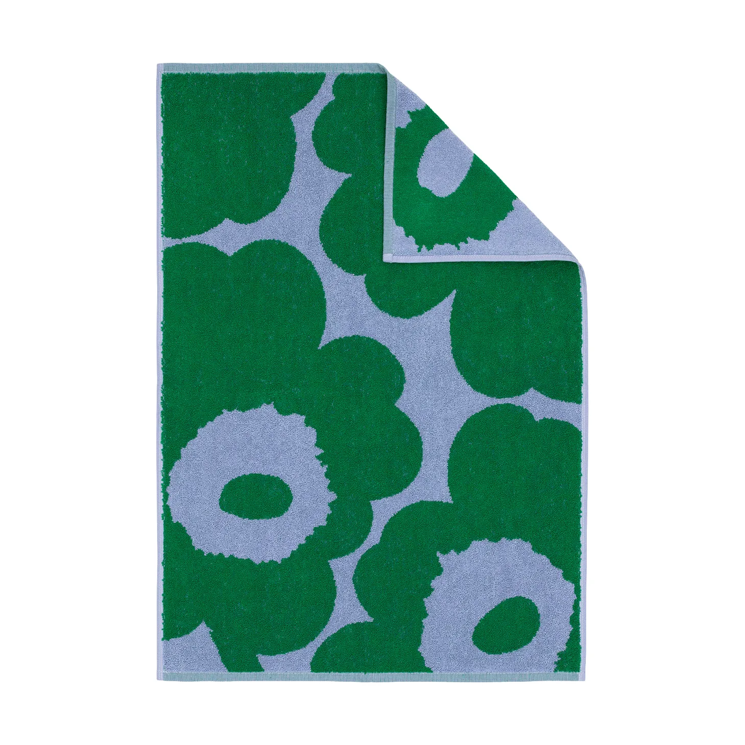 Unikko handdoek 50x70 cm, Light blue-green Marimekko