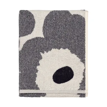 Unikko handdoek 50x70 cm - Off white-blueberry - Marimekko