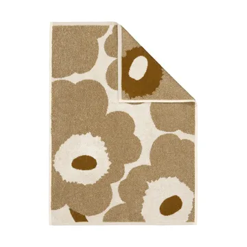 Unikko handdoek 50x70 cm - Off white-brons - Marimekko