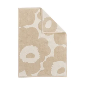 Unikko handdoek 50x70 cm - Off white-linnen - Marimekko